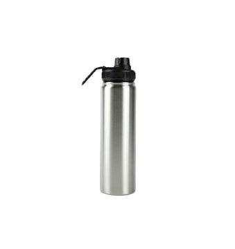 25OZ DOUBLE WALL STAINLESS STEEL HYDRATION WITH 2 LIDS NON SUBLIMATION