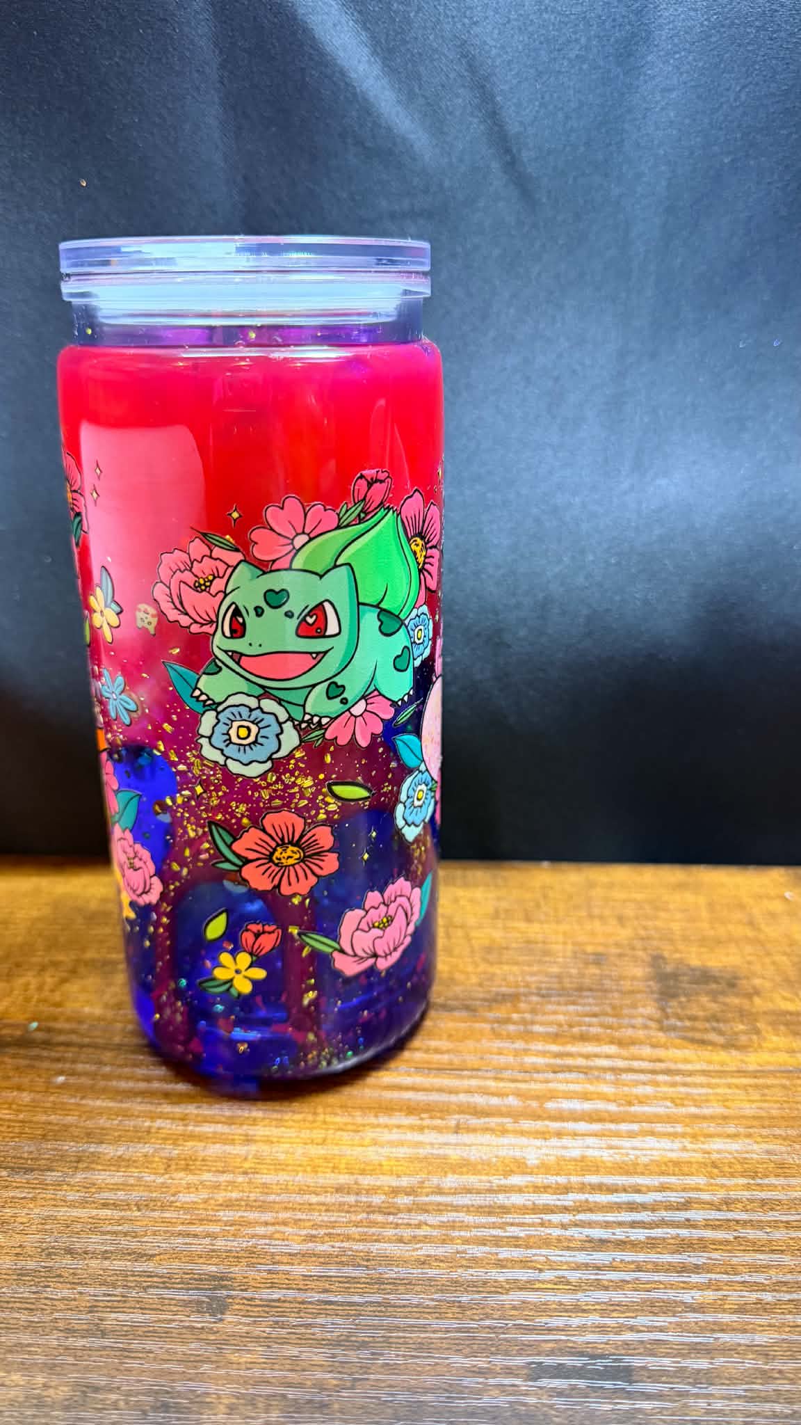 PRE-MADE 20OZ ACRYLIC SNOW GLOBE REG