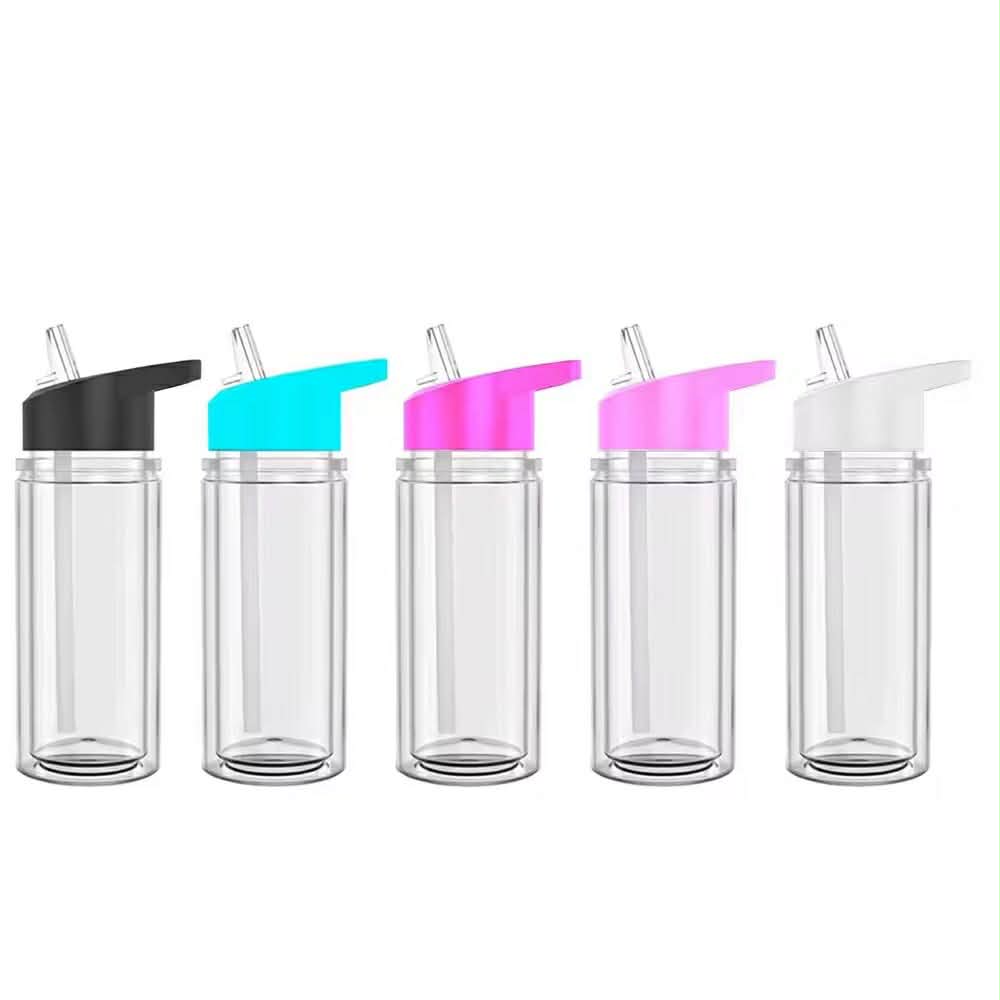 10oz ACRYLIC SNOW GLOBE WITH SPORTS TOP