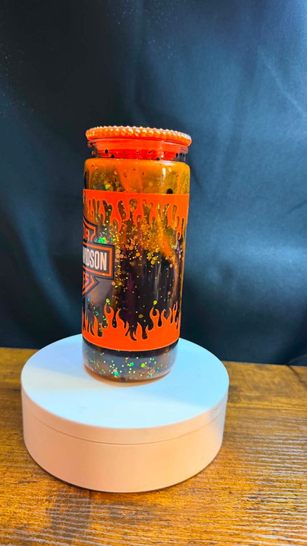 PRE-MADE 20OZ ACRYLIC SNOW GLOBE REG