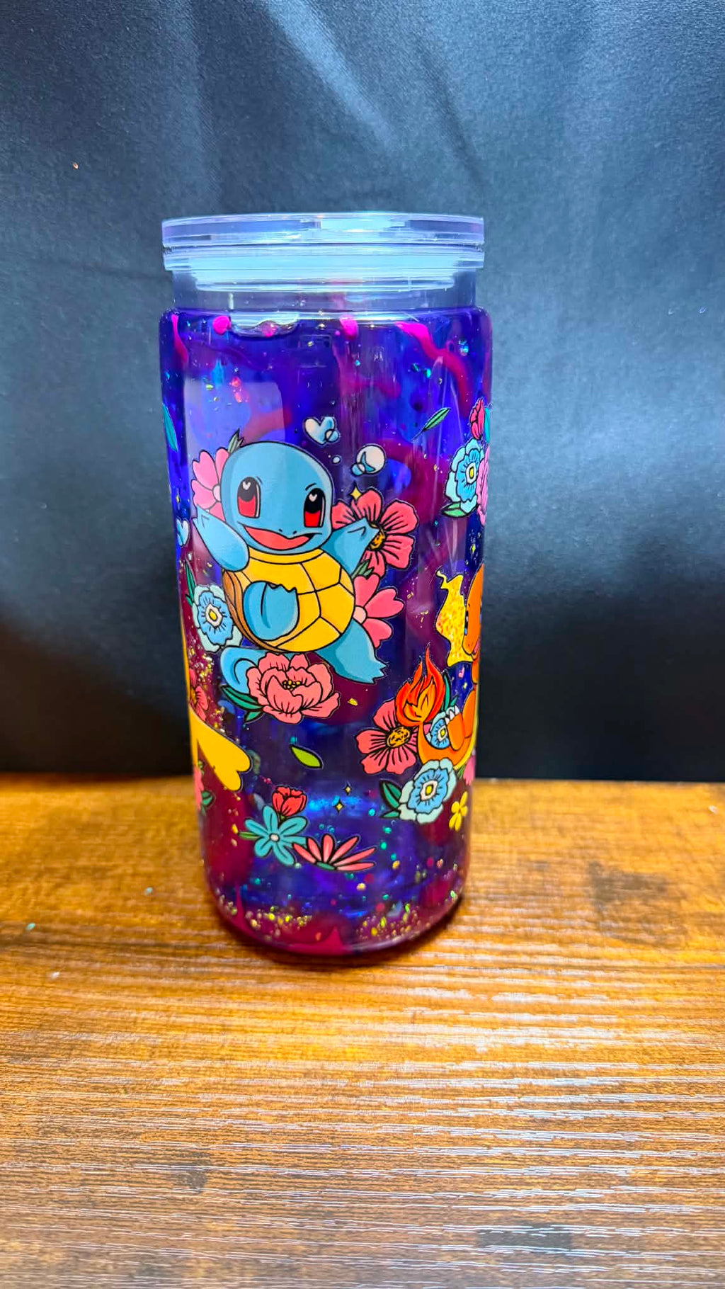PRE-MADE 20OZ ACRYLIC SNOW GLOBE REG