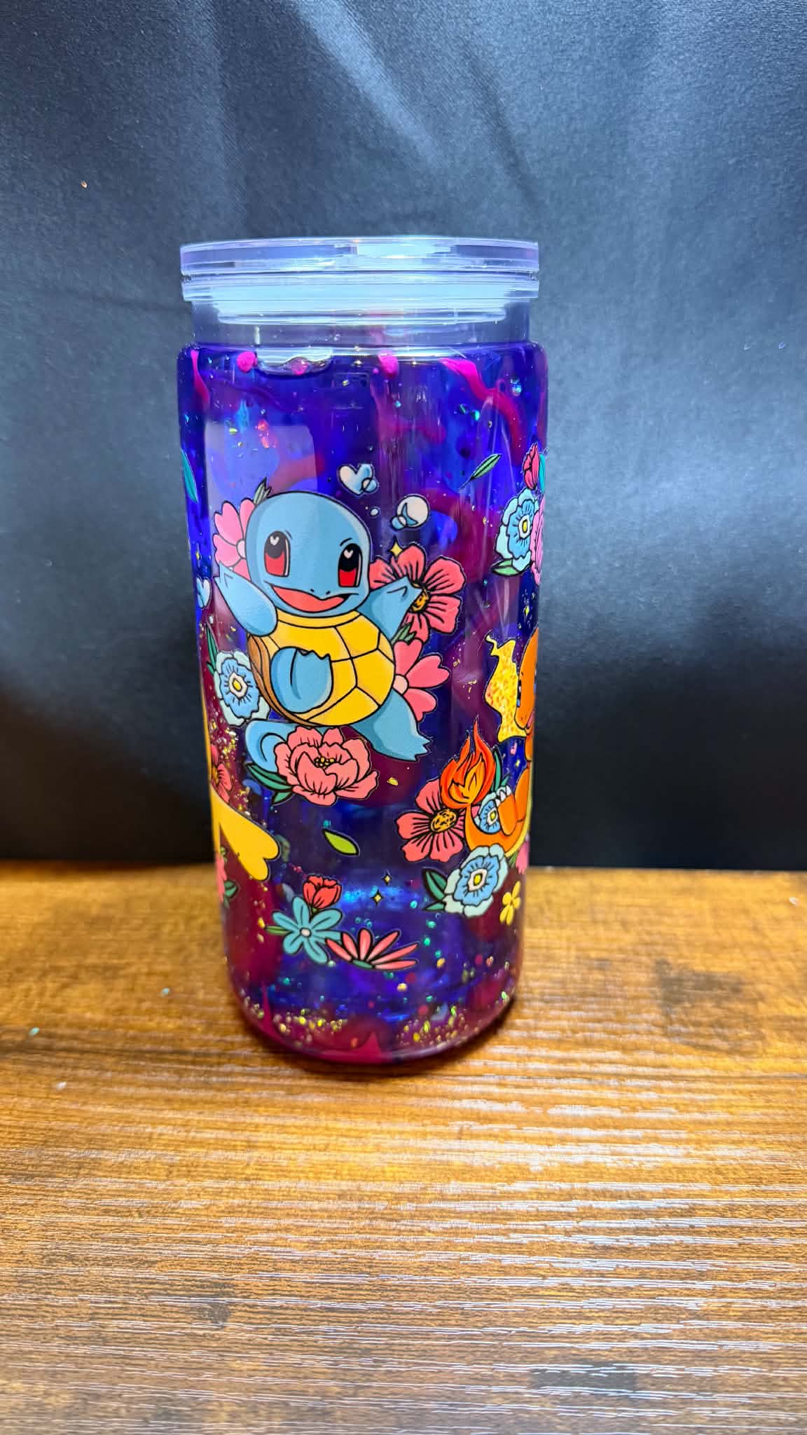 PRE-MADE 20OZ ACRYLIC SNOW GLOBE REG