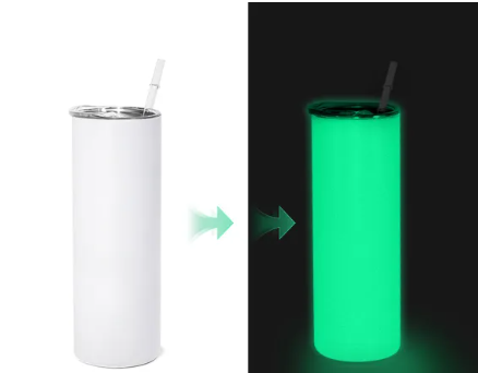 20OZ GLOW DOUBLE WALL STAINLESS STEEL CAN SUBLIMATE