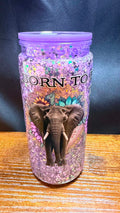 PRE-MADE 20OZ ACRYLIC SNOW GLOBE REG