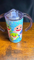 PRE-MADE 12oz KIDS 2 IN 1 DOUBLE WALL STAINLESS STEEL