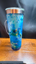 20OZ DOUBLE WALL SS SNOW GLOBE WITH HANDLE