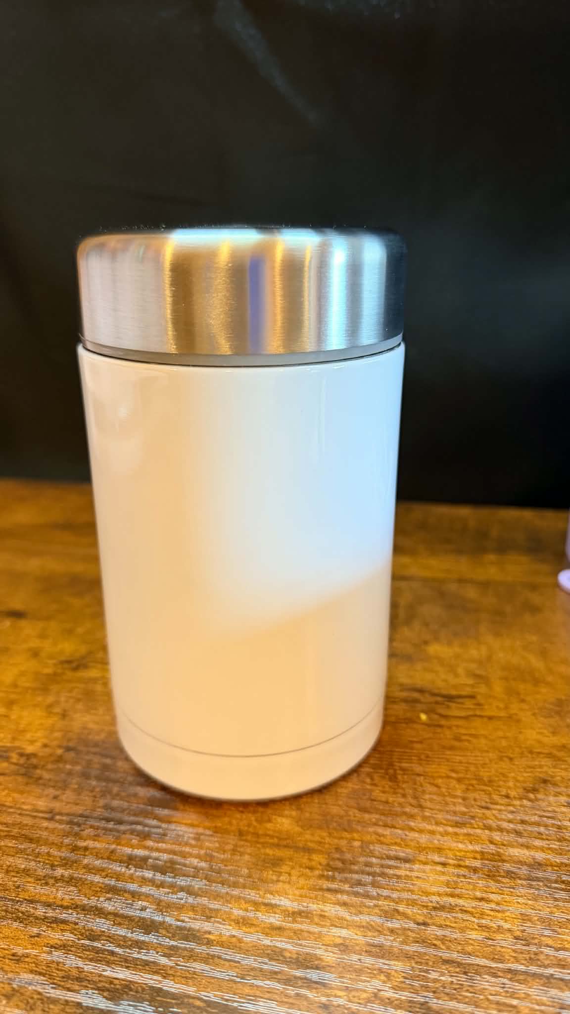 SUBLIMATION 17OZ & 25OZ FOOD JAR CONTAINERS DOUBLE WALL STAINLESS STEEL
