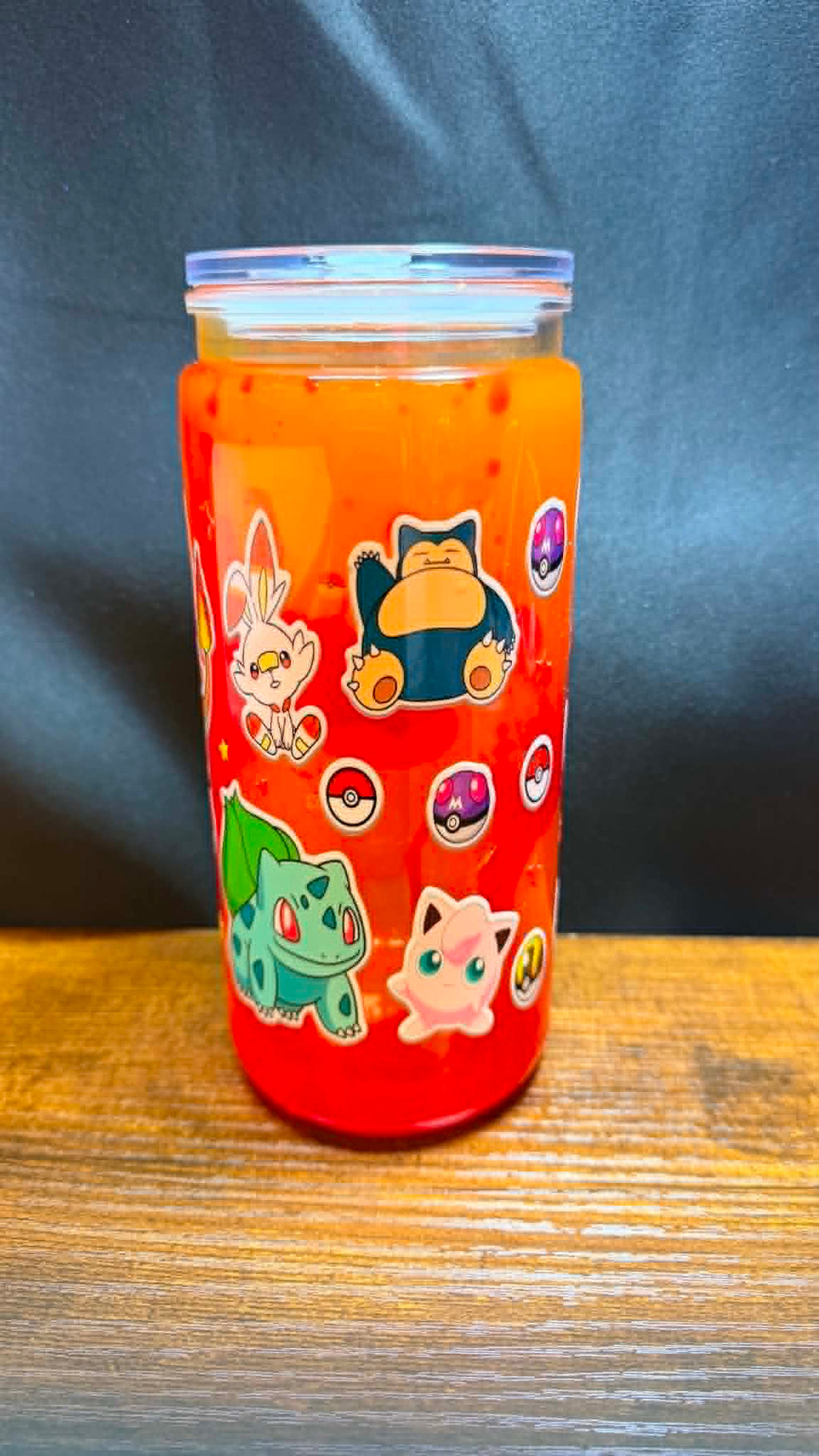 PRE-MADE 20OZ ACRYLIC SNOW GLOBE REG