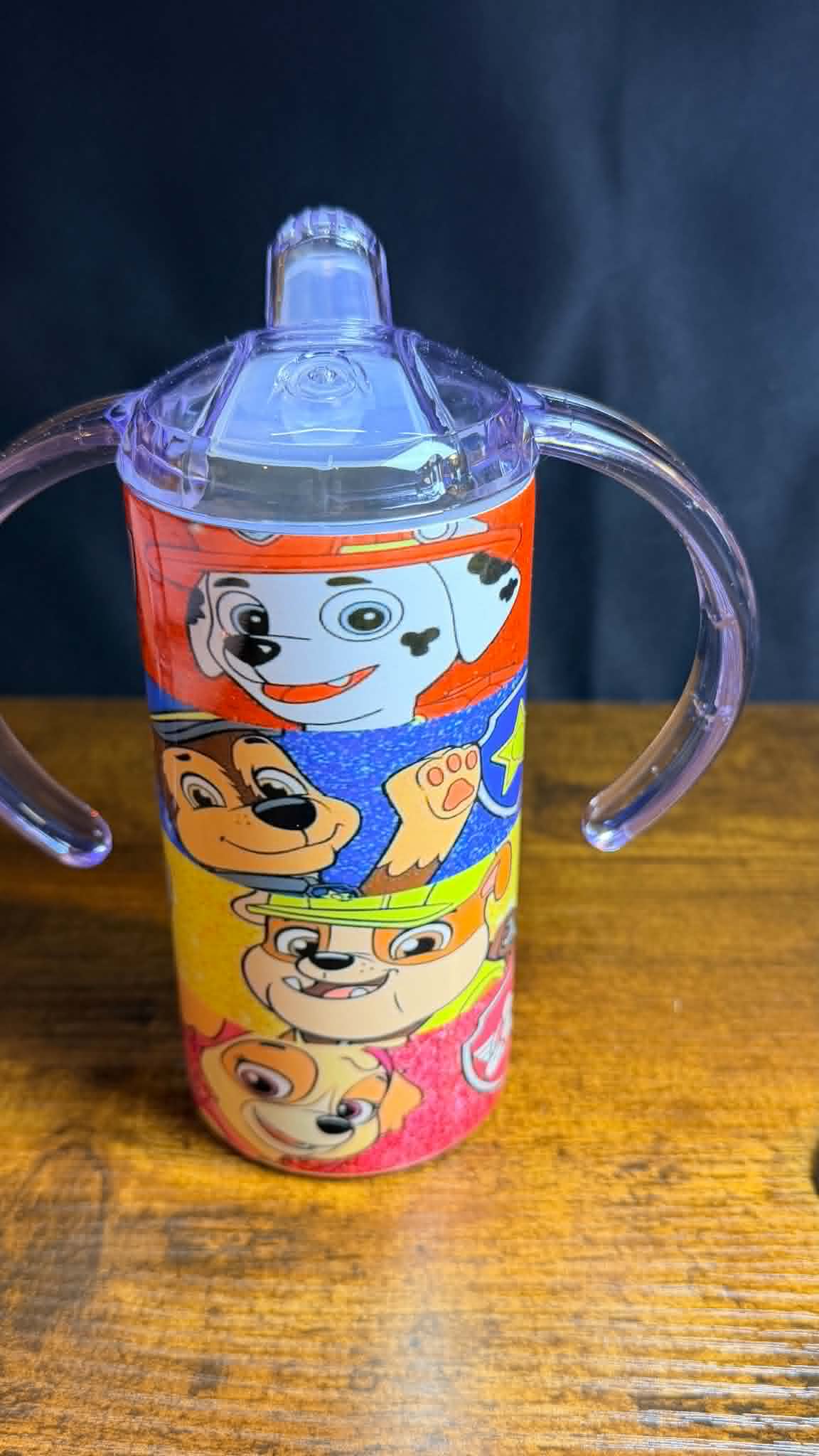 PRE-MADE 12oz KIDS 2 IN 1 DOUBLE WALL STAINLESS STEEL