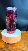 PRE-MADE 20OZ ACRYLIC SNOW GLOBE REG