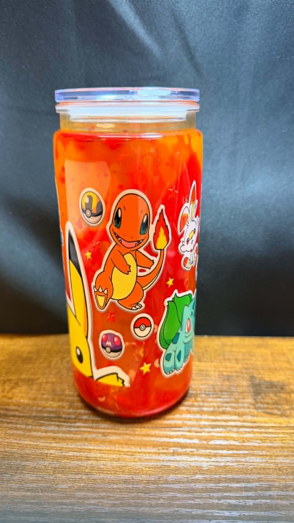 PRE-MADE 20OZ ACRYLIC SNOW GLOBE REG